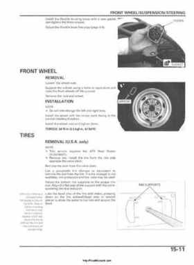 2006-2009 Honda TRX680 (TRX 680 FA-FGA) Factory Service Manual, Page 367