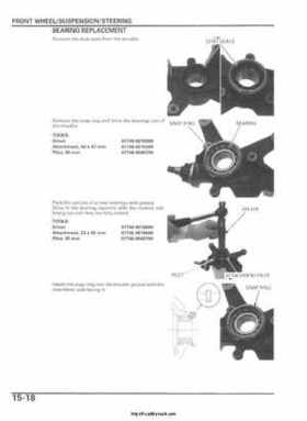 2006-2009 Honda TRX680 (TRX 680 FA-FGA) Factory Service Manual, Page 374