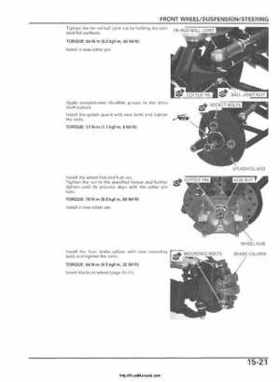 2006-2009 Honda TRX680 (TRX 680 FA-FGA) Factory Service Manual, Page 377