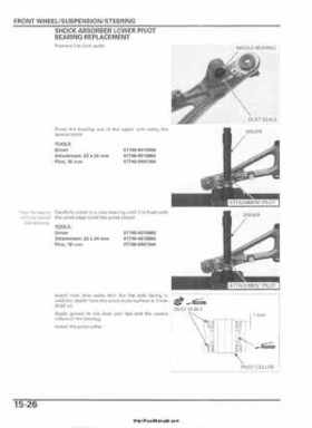 2006-2009 Honda TRX680 (TRX 680 FA-FGA) Factory Service Manual, Page 382