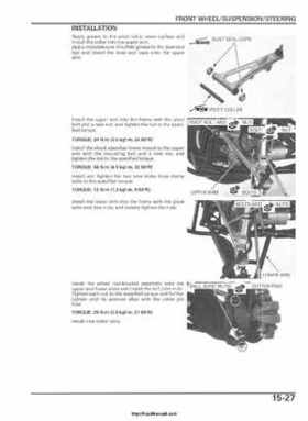 2006-2009 Honda TRX680 (TRX 680 FA-FGA) Factory Service Manual, Page 383
