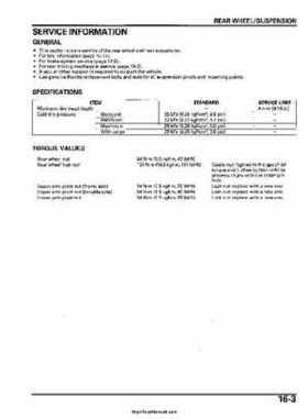2006-2009 Honda TRX680 (TRX 680 FA-FGA) Factory Service Manual, Page 393