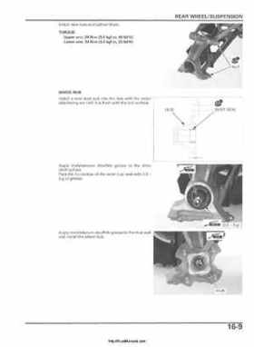 2006-2009 Honda TRX680 (TRX 680 FA-FGA) Factory Service Manual, Page 399