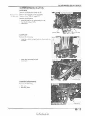 2006-2009 Honda TRX680 (TRX 680 FA-FGA) Factory Service Manual, Page 401