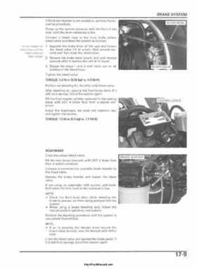 2006-2009 Honda TRX680 (TRX 680 FA-FGA) Factory Service Manual, Page 416