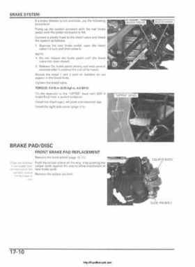 2006-2009 Honda TRX680 (TRX 680 FA-FGA) Factory Service Manual, Page 417