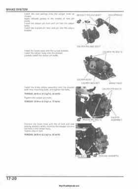 2006-2009 Honda TRX680 (TRX 680 FA-FGA) Factory Service Manual, Page 427