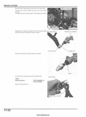 2006-2009 Honda TRX680 (TRX 680 FA-FGA) Factory Service Manual, Page 429