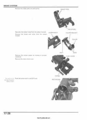 2006-2009 Honda TRX680 (TRX 680 FA-FGA) Factory Service Manual, Page 435