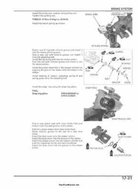 2006-2009 Honda TRX680 (TRX 680 FA-FGA) Factory Service Manual, Page 438
