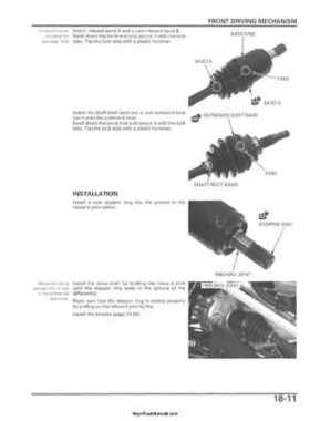 2006-2009 Honda TRX680 (TRX 680 FA-FGA) Factory Service Manual, Page 455