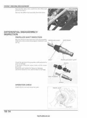 2006-2009 Honda TRX680 (TRX 680 FA-FGA) Factory Service Manual, Page 458