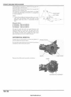 2006-2009 Honda TRX680 (TRX 680 FA-FGA) Factory Service Manual, Page 460