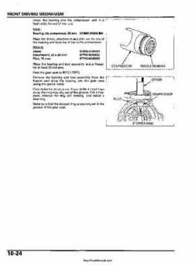 2006-2009 Honda TRX680 (TRX 680 FA-FGA) Factory Service Manual, Page 468