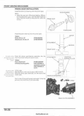 2006-2009 Honda TRX680 (TRX 680 FA-FGA) Factory Service Manual, Page 470