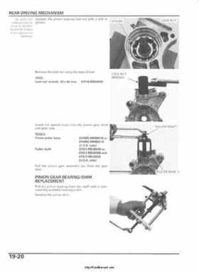 2006-2009 Honda TRX680 (TRX 680 FA-FGA) Factory Service Manual, Page 496
