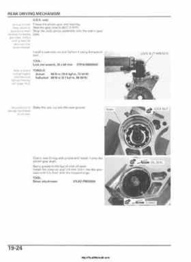 2006-2009 Honda TRX680 (TRX 680 FA-FGA) Factory Service Manual, Page 500