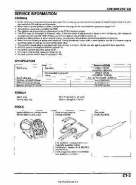 2006-2009 Honda TRX680 (TRX 680 FA-FGA) Factory Service Manual, Page 517
