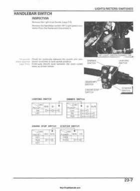 2006-2009 Honda TRX680 (TRX 680 FA-FGA) Factory Service Manual, Page 543