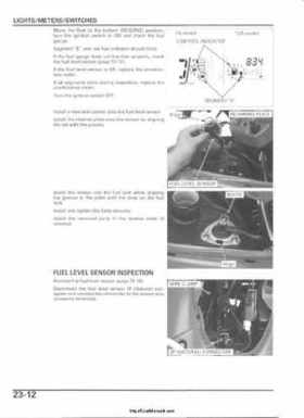 2006-2009 Honda TRX680 (TRX 680 FA-FGA) Factory Service Manual, Page 548