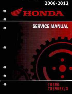 2006-2012 Honda TRX90 TRX90EX/X Service Manual, Page 1
