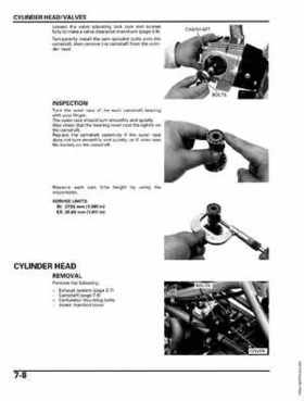2006-2012 Honda TRX90 TRX90EX/X Service Manual, Page 103