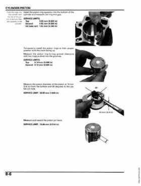2006-2012 Honda TRX90 TRX90EX/X Service Manual, Page 124