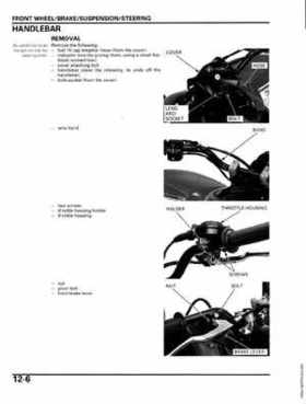 2006-2012 Honda TRX90 TRX90EX/X Service Manual, Page 192