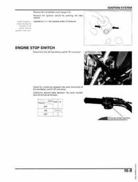 2006-2012 Honda TRX90 TRX90EX/X Service Manual, Page 259