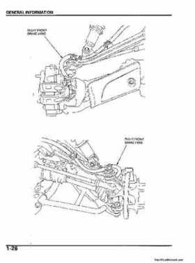 2006 Honda TRX680 Rincon Factory Service Manual, Page 30