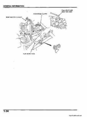 2006 Honda TRX680 Rincon Factory Service Manual, Page 38