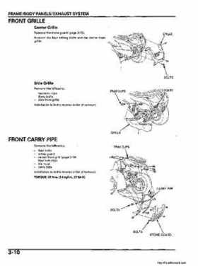 2006 Honda TRX680 Rincon Factory Service Manual, Page 68