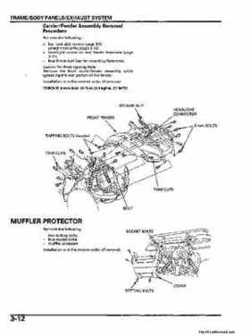 2006 Honda TRX680 Rincon Factory Service Manual, Page 70
