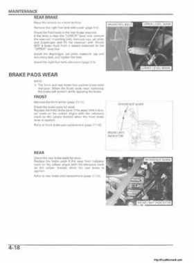 2006 Honda TRX680 Rincon Factory Service Manual, Page 97