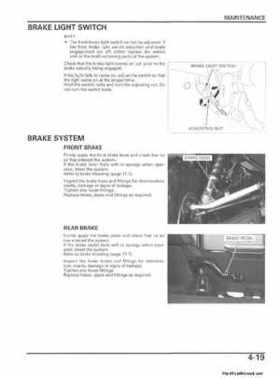 2006 Honda TRX680 Rincon Factory Service Manual, Page 98