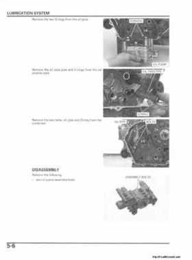 2006 Honda TRX680 Rincon Factory Service Manual, Page 109