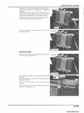 2006 Honda TRX680 Rincon Factory Service Manual, Page 116