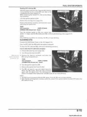 2006 Honda TRX680 Rincon Factory Service Manual, Page 131
