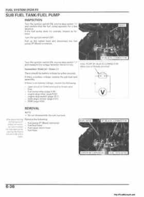 2006 Honda TRX680 Rincon Factory Service Manual, Page 152