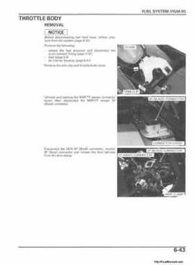 2006 Honda TRX680 Rincon Factory Service Manual, Page 159