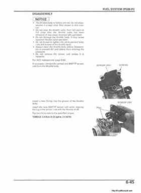 2006 Honda TRX680 Rincon Factory Service Manual, Page 161