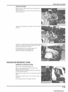 2006 Honda TRX680 Rincon Factory Service Manual, Page 182
