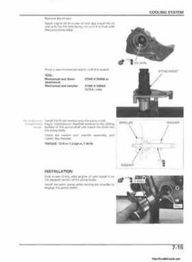 2006 Honda TRX680 Rincon Factory Service Manual, Page 188