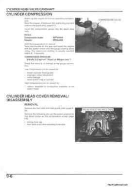 2006 Honda TRX680 Rincon Factory Service Manual, Page 208