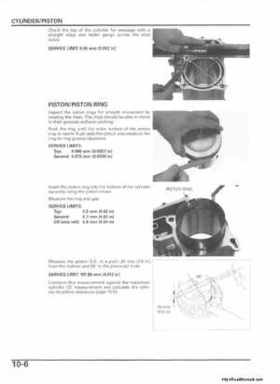 2006 Honda TRX680 Rincon Factory Service Manual, Page 232