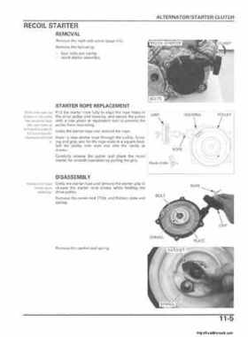 2006 Honda TRX680 Rincon Factory Service Manual, Page 241