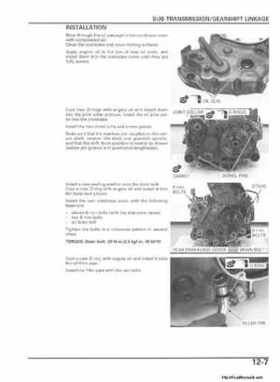 2006 Honda TRX680 Rincon Factory Service Manual, Page 259