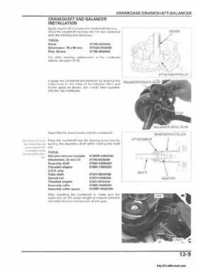 2006 Honda TRX680 Rincon Factory Service Manual, Page 277