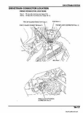 2006 Honda TRX680 Rincon Factory Service Manual, Page 299