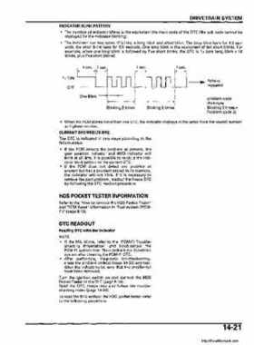 2006 Honda TRX680 Rincon Factory Service Manual, Page 303